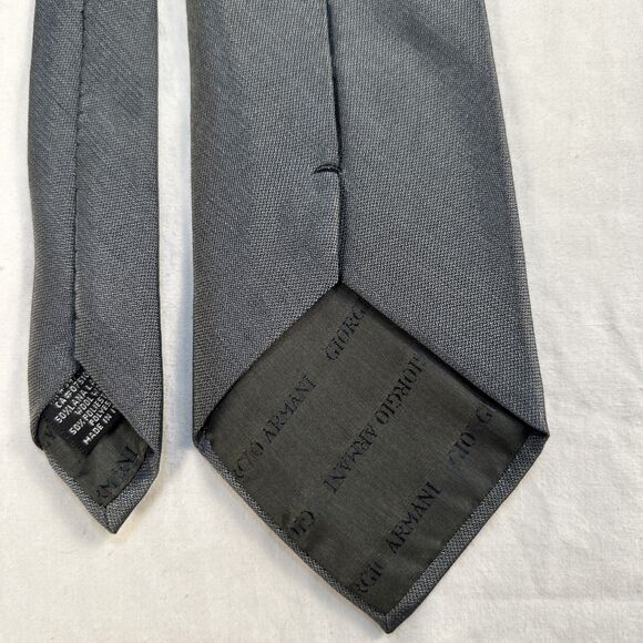 Armani Collezioni Tie Mens Made In Italy Silk Formal Dresswear 60" x  3.75 - Picture 4 of 11